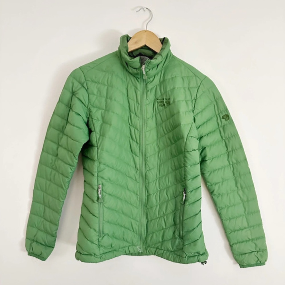 Mountain Hardwear Olive Green Quilted Jacket